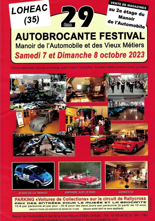 AFFICHE BROCANTE 29 Lohéac